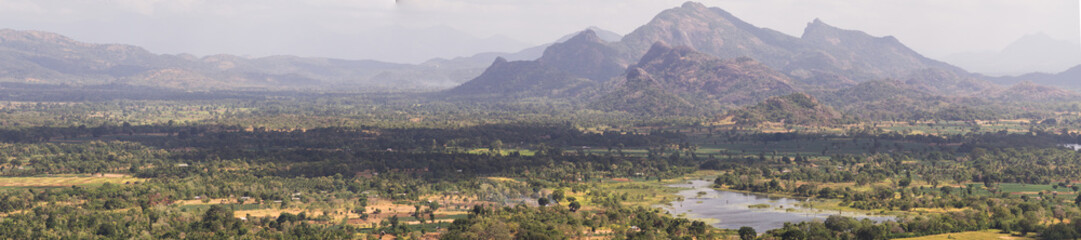 Naklejka premium Srilanka Landscape Panorama