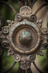 Part of iron gate