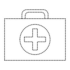 medical kit isolated icon
