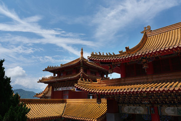 Fototapeta premium Chinese style roof