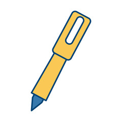 Pen for sign icon vector illustration graphic design