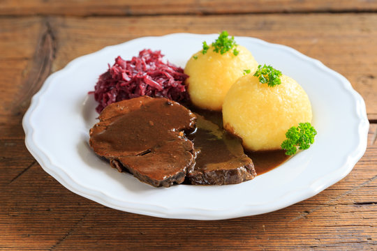 Wildschweinbraten