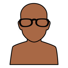 young man shirtless avatar character