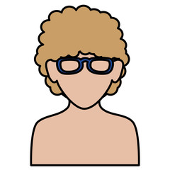 beautiful woman shirtless avatar character