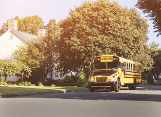 Fototapeta premium schoolbus