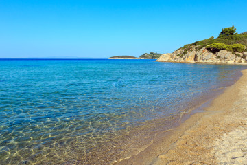 Trani Ammouda beach(Halkidiki, Greece).