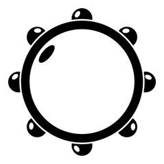 Little drums icon , simple style