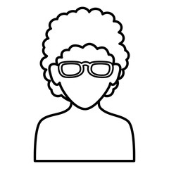 beautiful woman shirtless avatar character