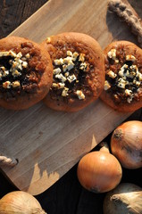 Fototapeta premium Placki cebulowe