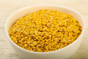 Obraz na płótnie Canvas Yellow lentil
