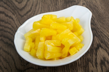 Canned pineapple