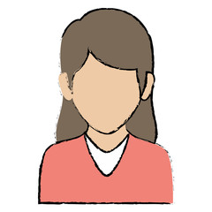 beautiful woman avatar character