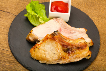 Roasted pork