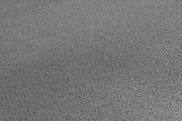 Asphalt background texture. New fresh asphalt black and white
