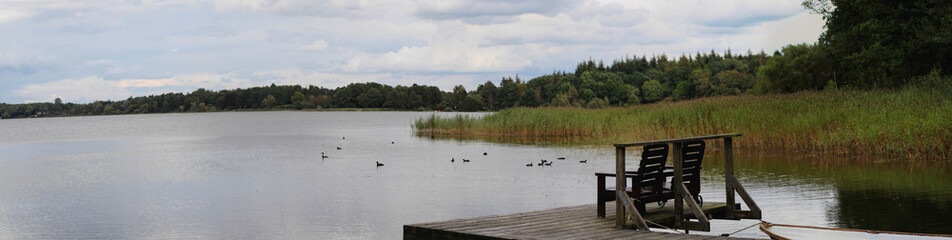 Fototapeta premium Erholung am Brahmsee Schleswig-Holstein