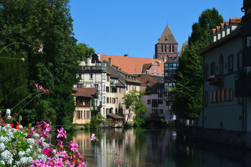 Fototapeta na wymiar Straßburg, Elsaß, Frankreich, Europa / Strasbourg, Alsace: Petite France (Altstadt)