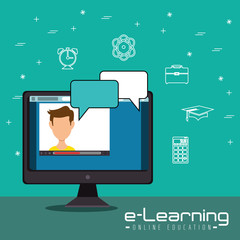 online education concept