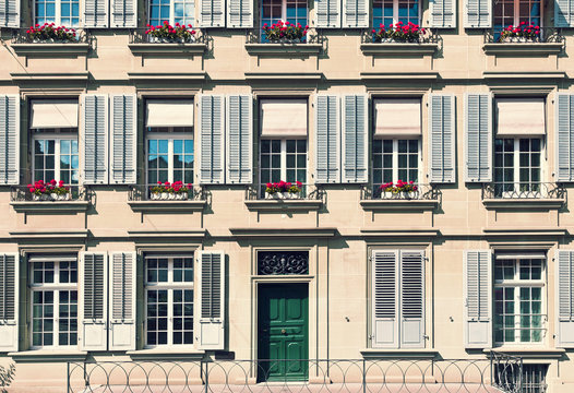 Traditional Building in Bern, Switzerland