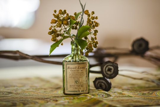 Native Flowers on a table