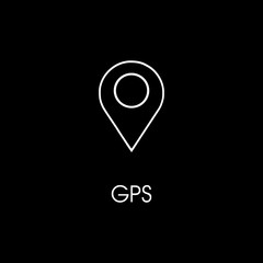 pointer .line vector icon.