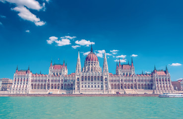 Fototapeta premium Budapest parliament building