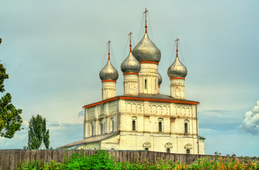 Fototapeta na wymiar Spaso-Yakovlevsky Monastery or Monastery of St. Jacob Saviour in Rostov, the Golden Ring of Russia