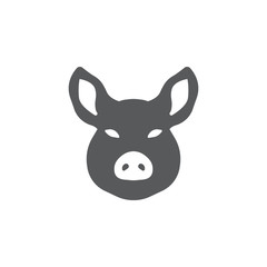 Pig head icon