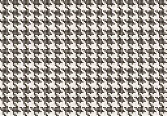 Crows foot pattern from pixels.