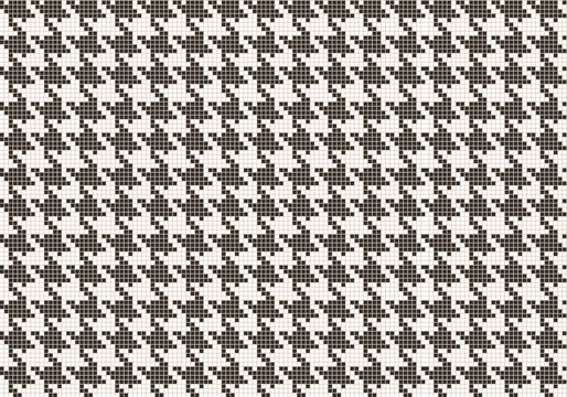 Crows Foot Pattern From Pixels.