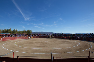 PLAZA DE TOROS EN CONTRALUZ