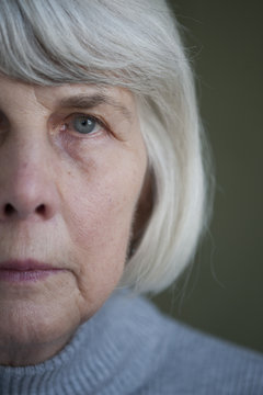 portrait of a senior woman 70 - 80 years