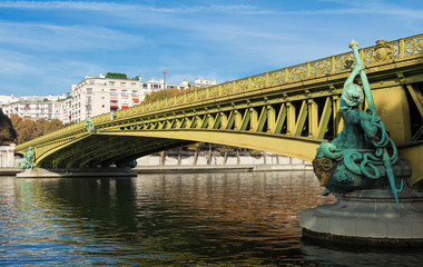 The famous Mirabeau bridge,Paris France.