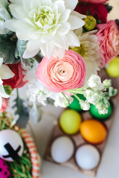Easter flower blooms