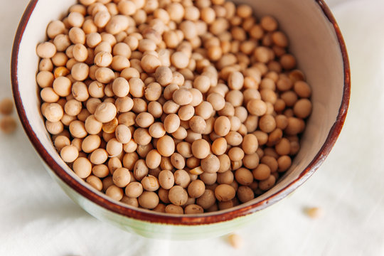 Soybeans in a bowl