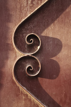 Iron door