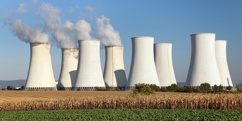 Cooling tower of Nuclear power plant Jaslovske Bohunice