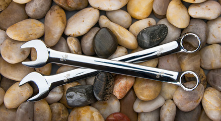 Wrench set on the Rocks