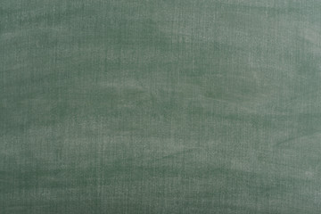 Green grunge dirty empty chalkboard