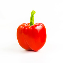 Bell pepper isolated on white background