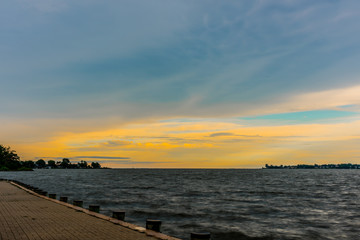 Sundown in the Chesapeake
