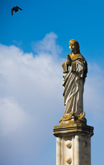 Fototapeta premium Prayers to the Clouds