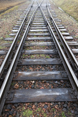 Obraz premium Old railway