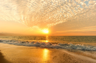Naklejka premium Ocean Sunset