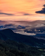 Colombian Mountain Sunset