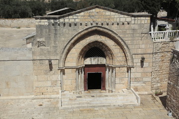 Fototapeta na wymiar マリアの墓の教会