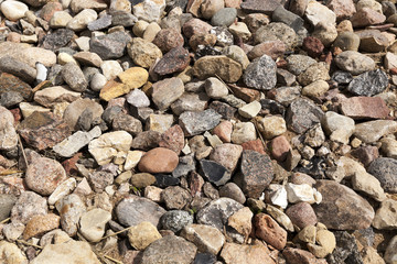 Small gravel, close-up