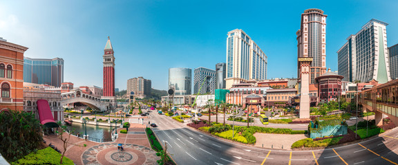 Panoramic view of Macau - Taipa Island 