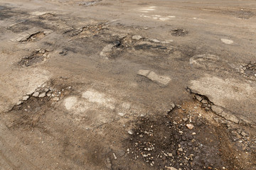 A very bad road
