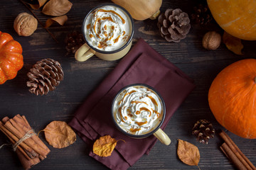 Hot Chocolate with Autumn Spices