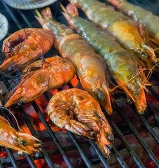 shrimp prawns grilled